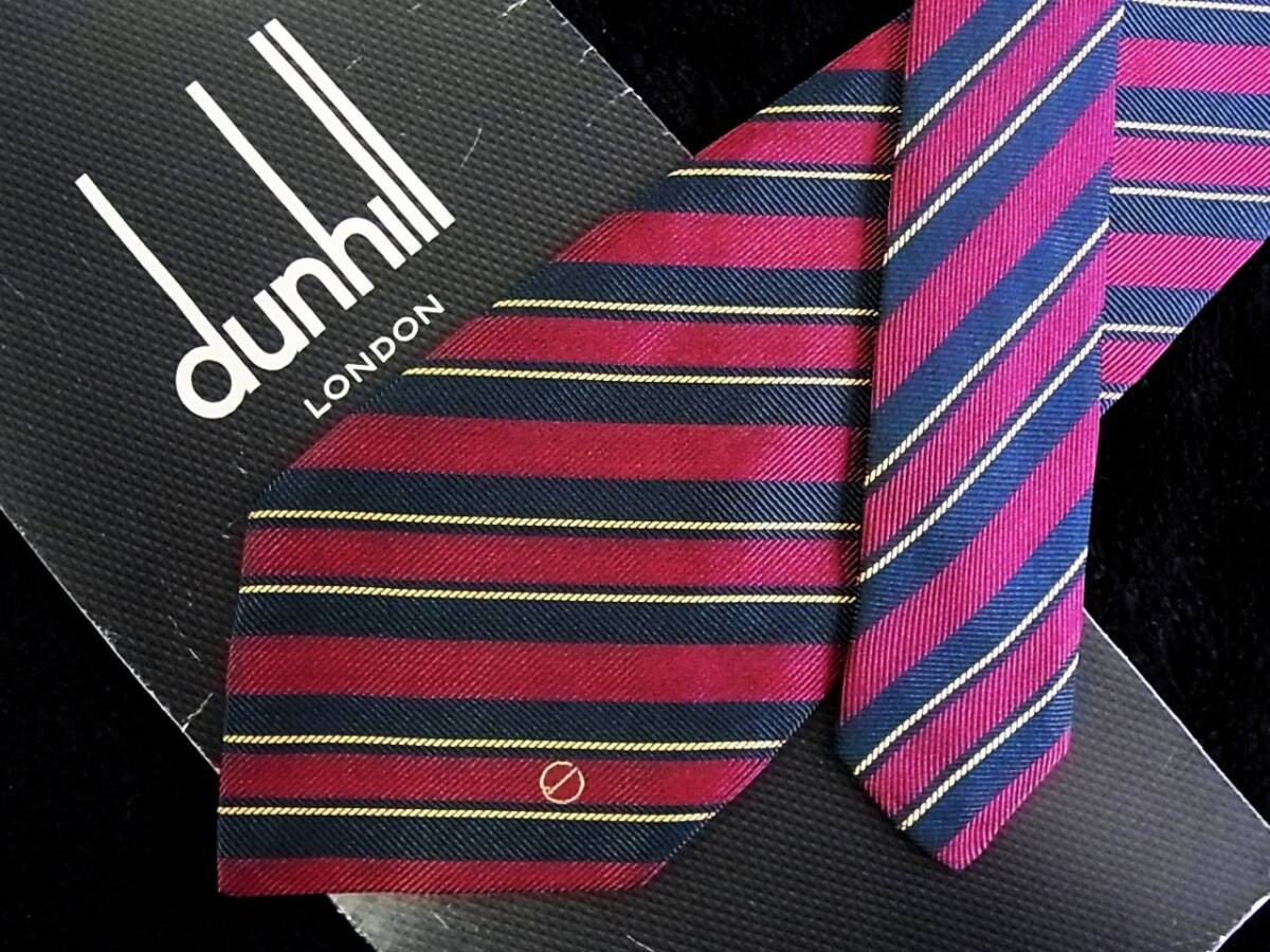 ■E5740N●良品●【dunhill】ダンヒル ネクタイ●拍卖