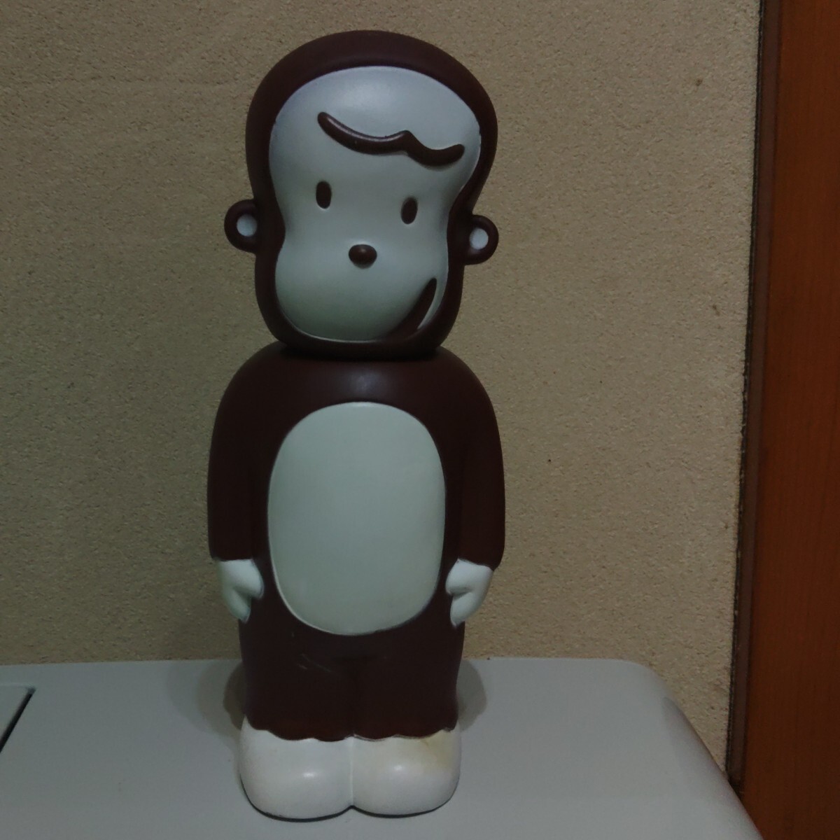 企業物 NECバザールでごさーるソフビ貯金箱 昭和レトロ 当時物拍卖