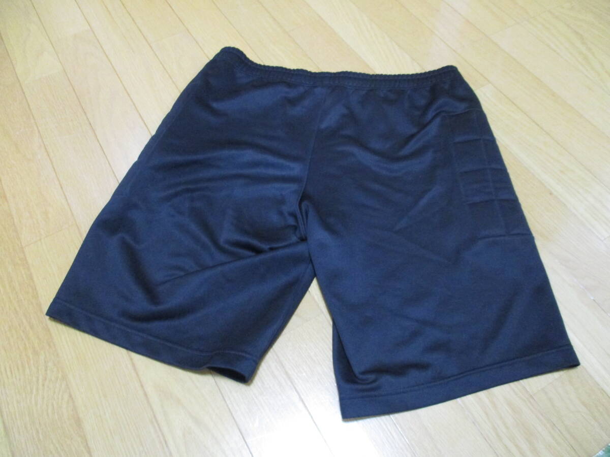 ヤンガー★サッカー用<キーパー・ショートパンツ>★紳士M 黒 拍卖