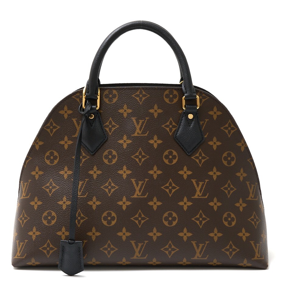 LOUIS VUITTON ルイヴィトン アルマ バッグ イントゥーバッグ M41780 2WAY ハンド ショルダーBAG モノグラム×レザー ブラウン×ブラック拍卖