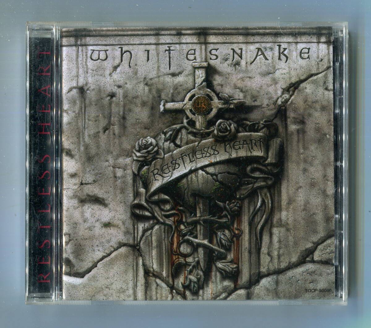 Whitesnake ホワイトスネイク - Restless Heart レストレス・ハート 日本盤 GT:Adrian Vandenberg(エイドリアン・ヴァンデンバーグ)拍卖