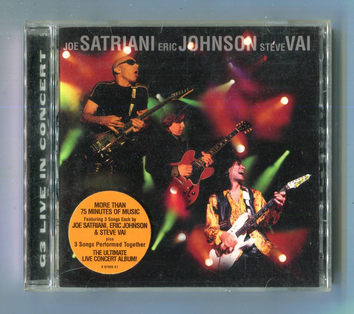 G3 - Live in Concert ジョー・サトリアーニ Joe Satriani エリック・ジョンソン Eric Johnson スティーヴ・ヴァイ Steve Vai 拍卖