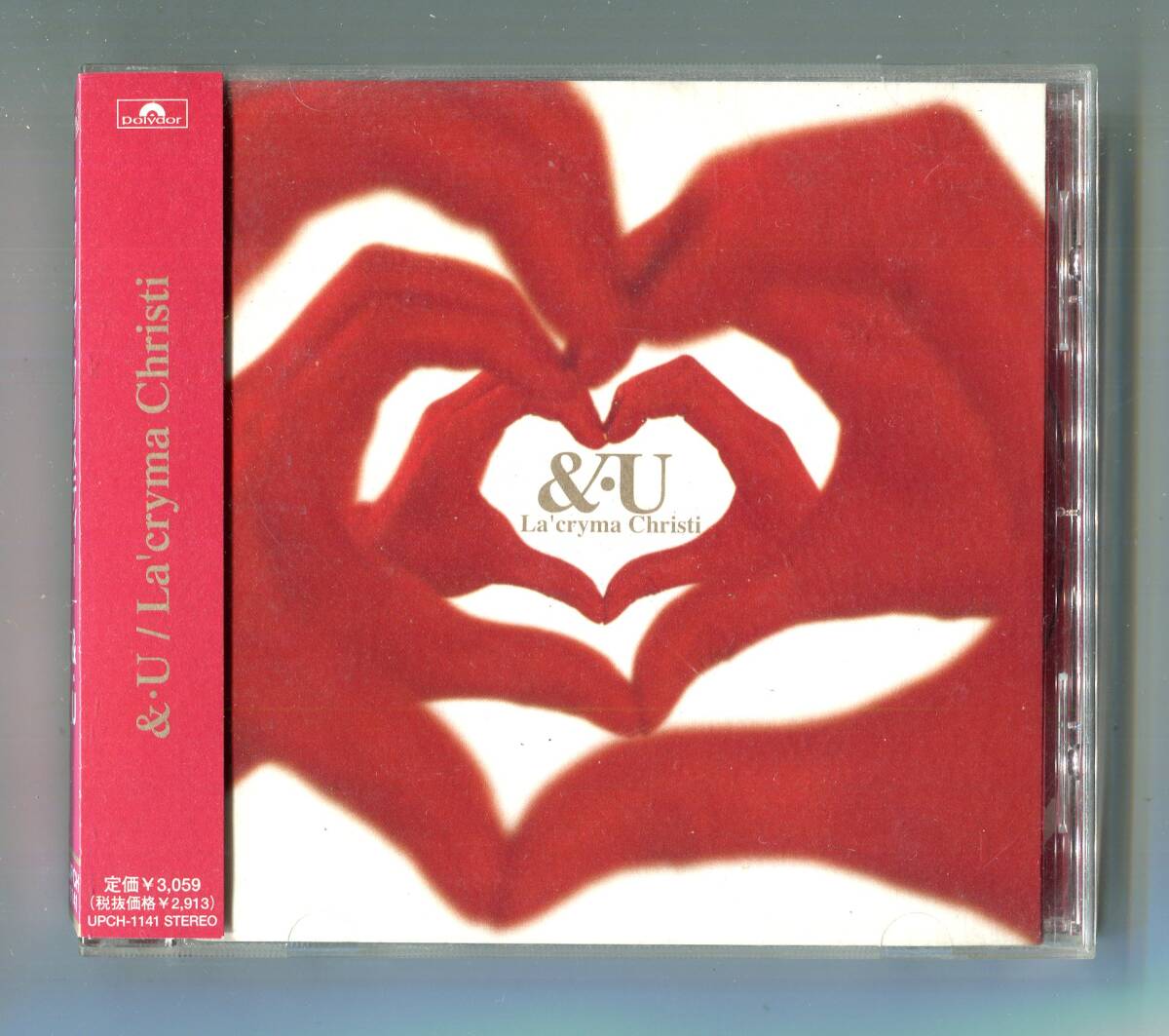 La'cryma Christi(ラクリマ・クリスティー)- &・U アンド ユー 4thアルバム 帯付 廃盤 TAKA/HIRO/KOJI/SHUSE/LEVIN拍卖