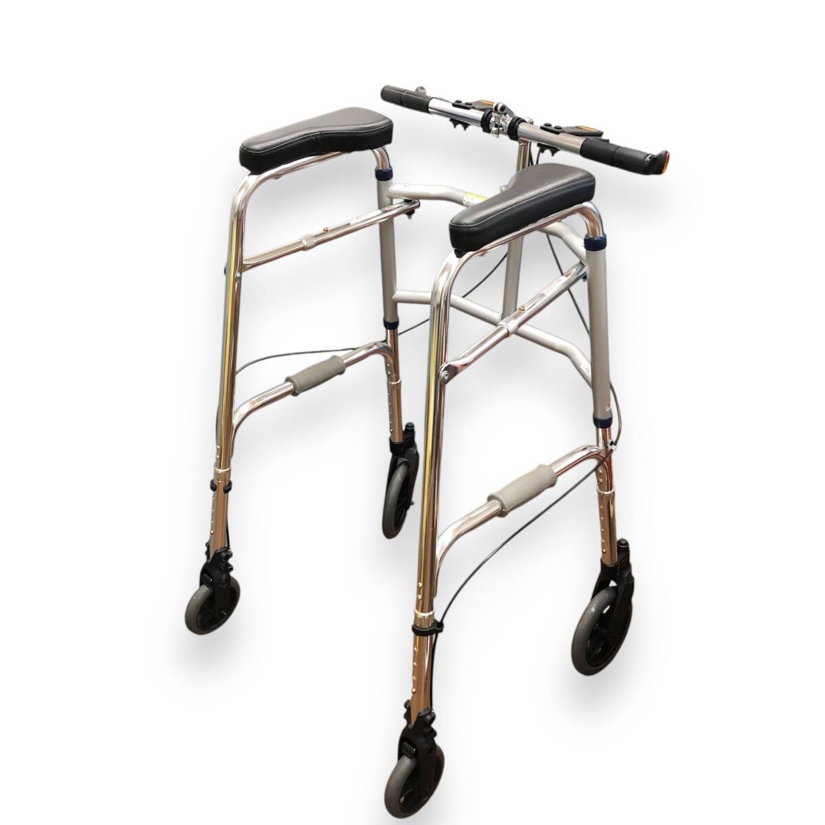 25Y035 ジC 【美品】 イーストアイ セーフティーアームUタイプウォーカー 歩行器 歩行補助 室内用 中古品拍卖