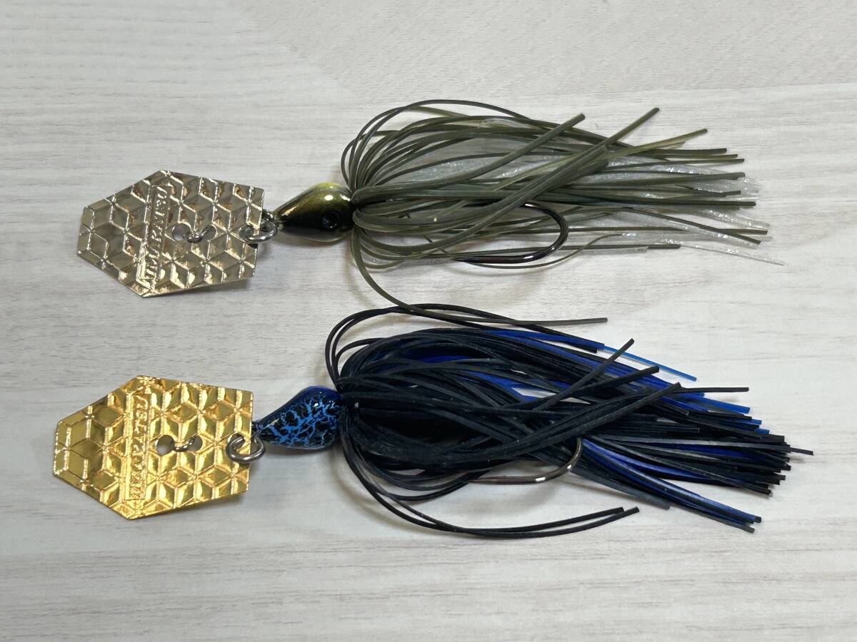 D ■■ 未使用 イマカツ モグラ スピンモスチャター 3.5g 2色セット IMAKATSU ■■ L4.07拍卖