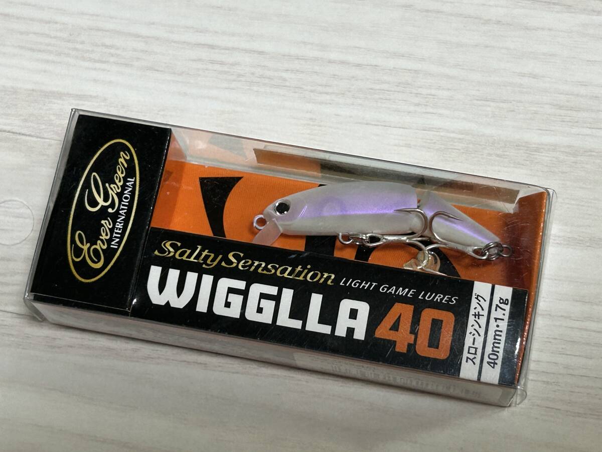 B ■■ 新品 エバーグリーン ウィグラ 40 1.7g【マットパープルパール】EVERGREEN ■■ D1.07拍卖