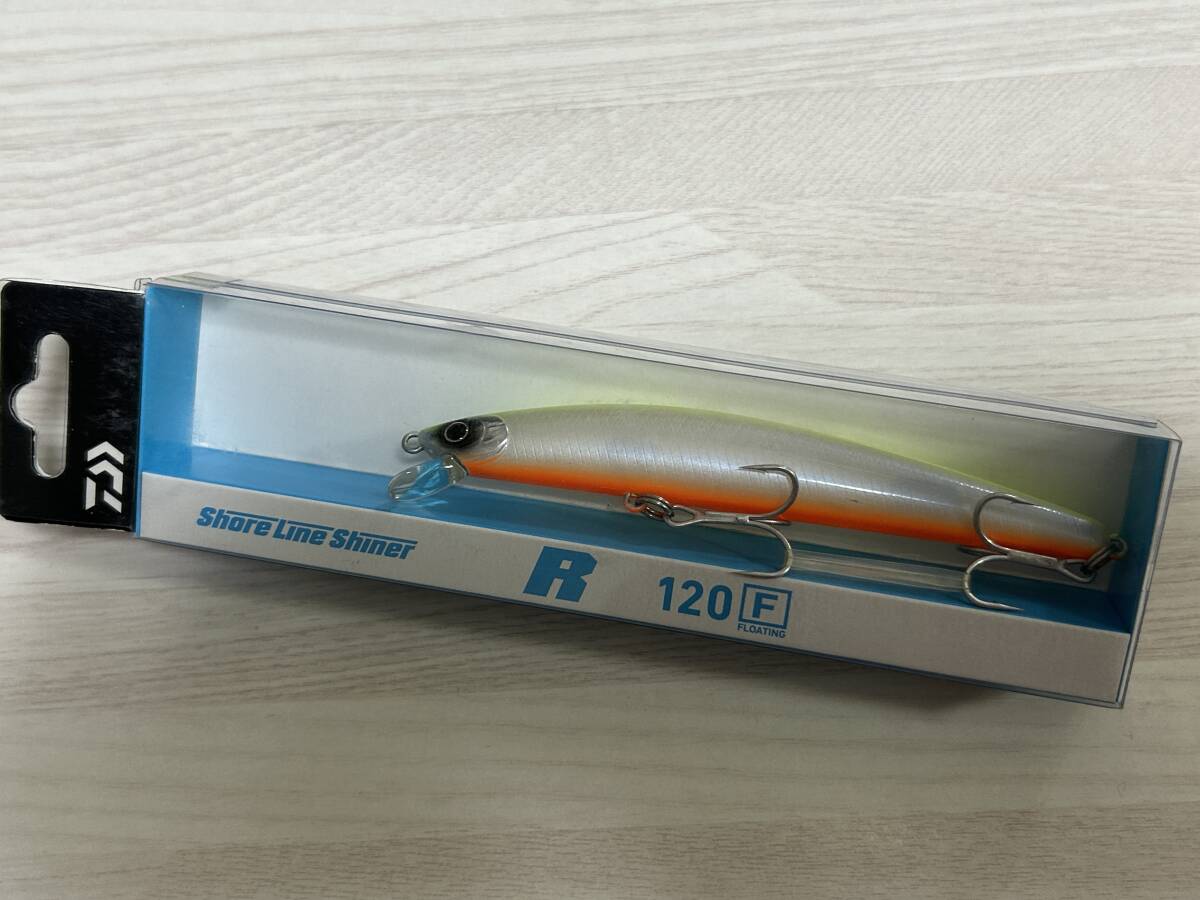 A ■■ 新品 ダイワ ショアラインシャイナー R 120F 15.5g【チャートバックパール】Shore Line Shiner R Daiwa ■■ E2.07拍卖