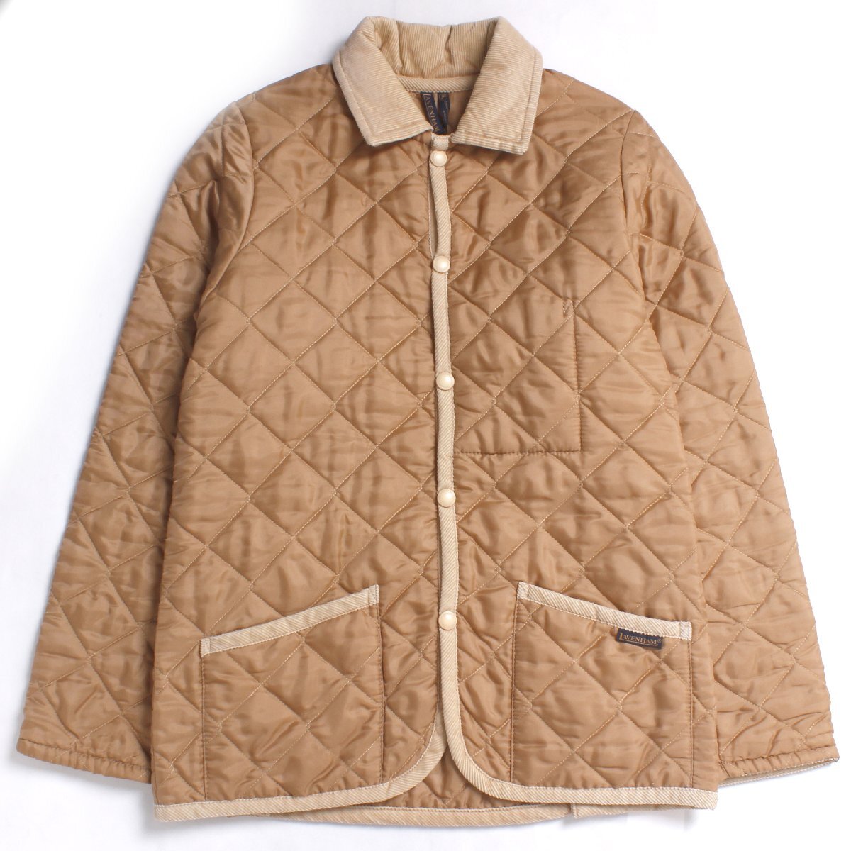 LAVENHAM キルティングジャケット sizeUS36 ライトブラウン MADE IN ENGLAND WA-AW05 ラベンハム拍卖
