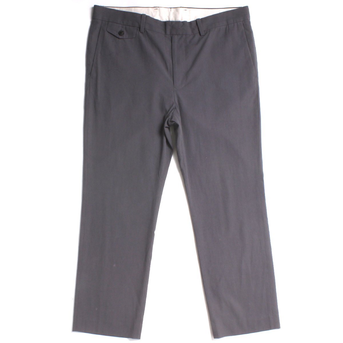 URU COTTON EASY SLACKS 定価26,000円 size2 GRAY 18SUP10 ウル コットンイージースラックス パンツ拍卖
