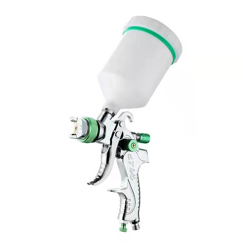 高品質エアーブラシ スプレー 重力式 口径1.4mm/1.7mm/2.0mm カップ容量600cc DIY 塗装ガン 三つノズルセット拍卖
