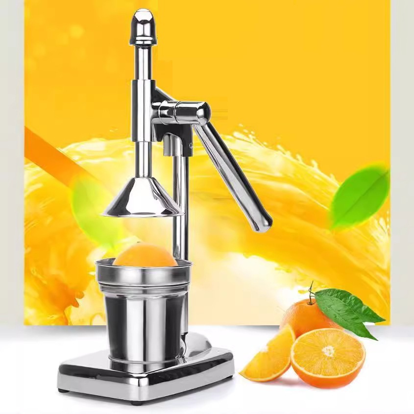 新品未使用ハンド ジューサー 果汁絞り器 手動式 ジューサー ステンレス製 果汁 手作り ジュース 絞り器 フレッシュジューサー拍卖