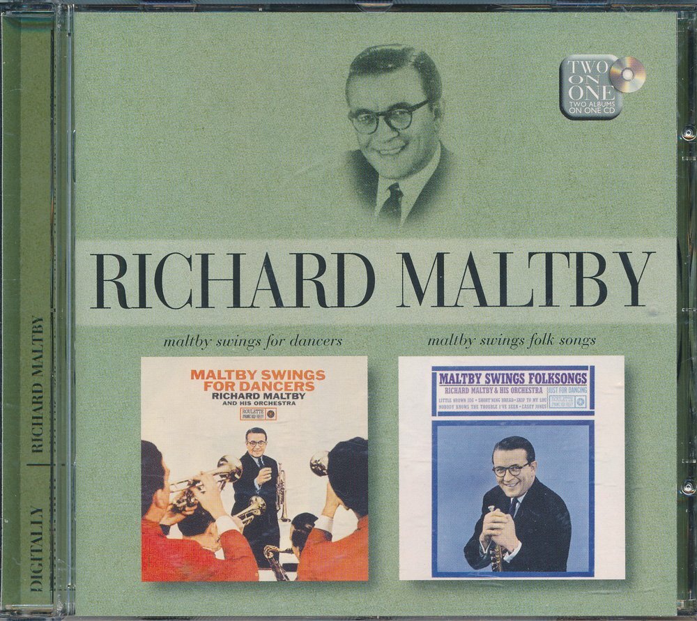ジャズ┃リチャード・モルトビー楽団┃Maltby Swings For Dancers / Maltby Swings Folk Songs (輸入盤)┃724353841225│2002年┃管理8694拍卖