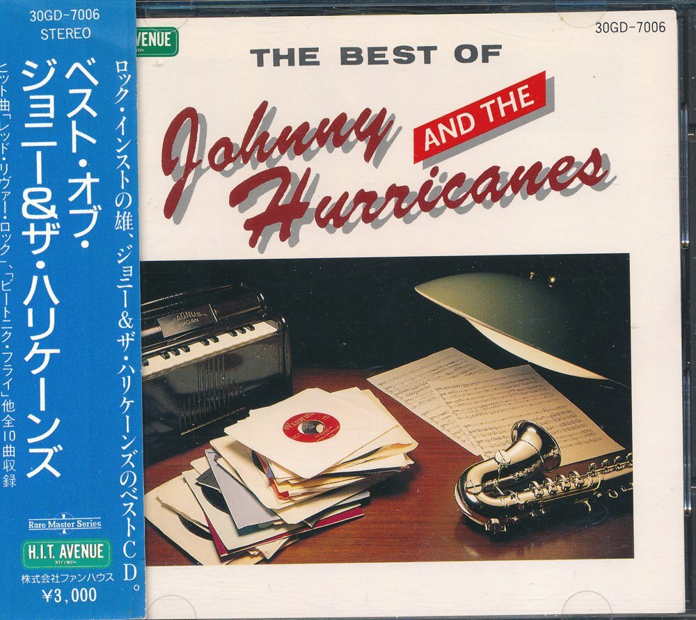エレキギター┃ジョニーとハリケーンズ│Johnny & The Hurricanes┃ベスト┃ファンハウス30GD-7006│3000円┃管理8731拍卖