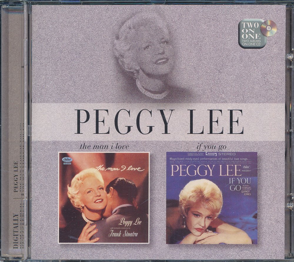 ジャズ┃ペギー・リー │Peggy Lee┃The Man I Love / If You Go (輸入盤)┃EMI724385538926│1997年┃管理8685拍卖