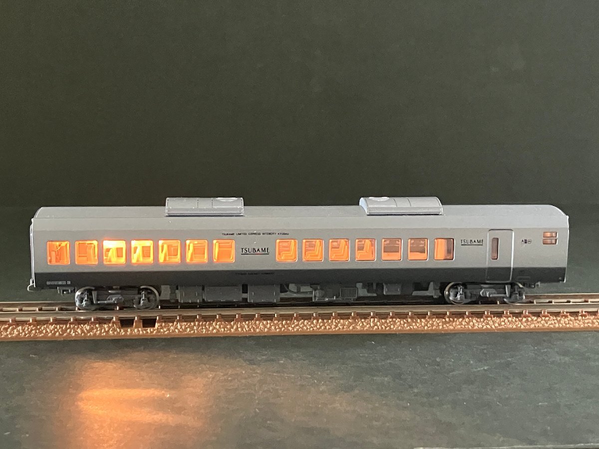 カトー KATO 10-320 室内灯付き! モハ787 (T車)787系 (つばめセットバラシ) Nゲージ HAM0508拍卖