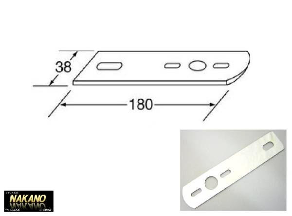 トラック用 バス マーカーステー 平型ストレート1ヶ付け/502826 車幅灯ステー 車幅灯取付 バスマーカー取付 サイドランプステー 拍卖