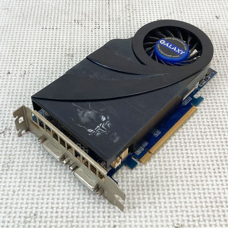 中古グラフィックカード 表示確認済 WinXP~Win10 LINUX ★ GALAXY GeForce 9800 GT GDDR3 512MB 256bit DVI×2 #4539-K拍卖