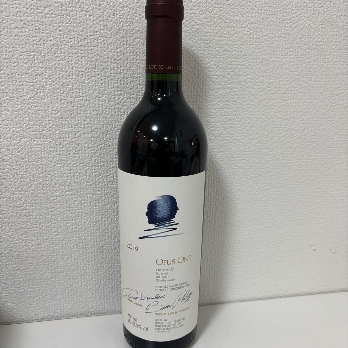 ★1円スタート 未開封品 OPUS ONE オーパスワン 赤ワイン 瓶 2019年 750ml 13.5% 果実酒 拍卖