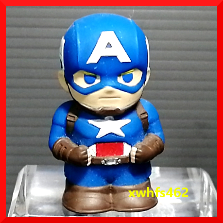 即決美品 マーベル ソフビパペットマスコット キャプテンアメリカ Captain America エンスカイ sofvi ソフビ フィギュア アベンジャーズ111拍卖