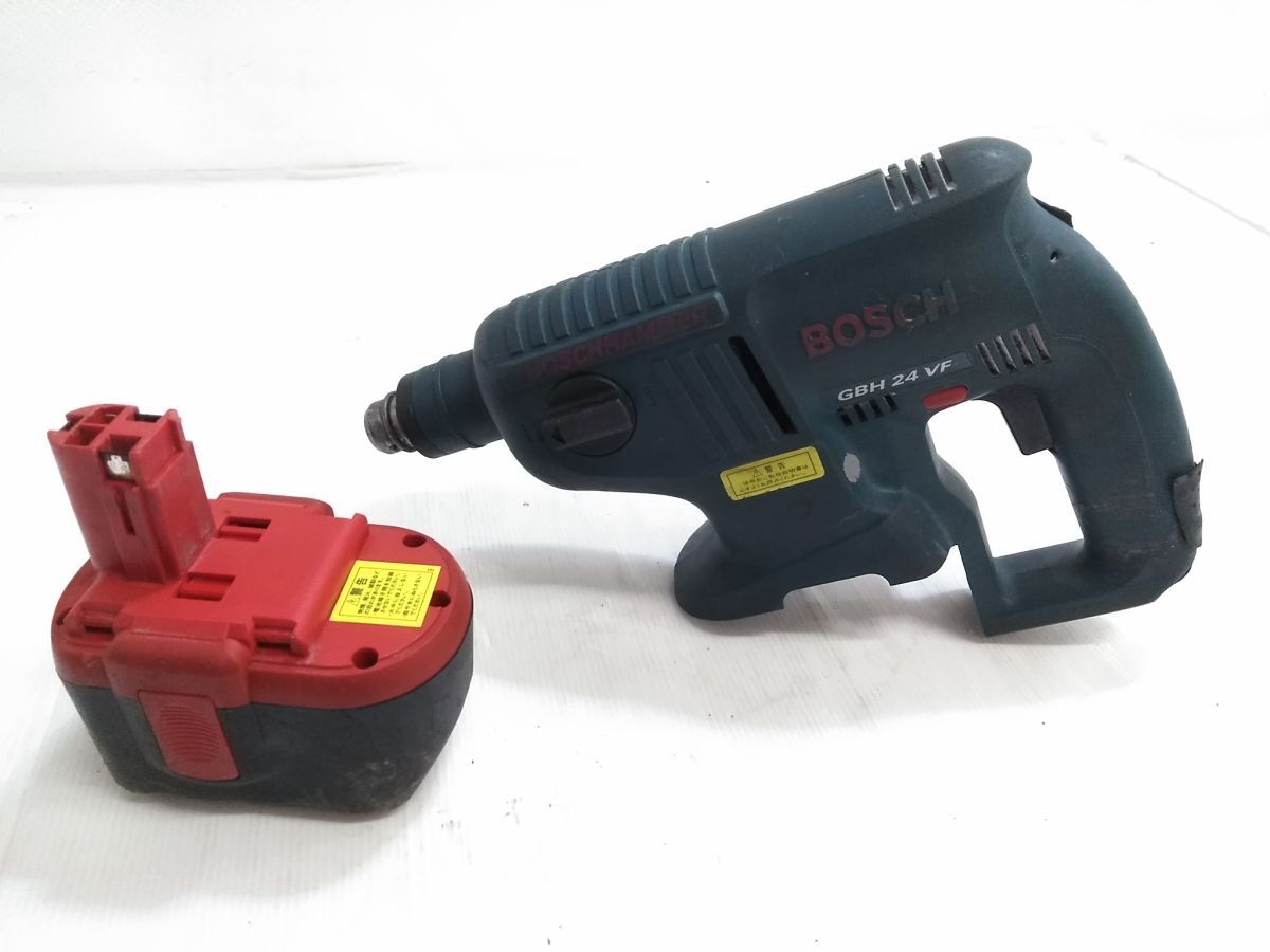 ◇ BOSCH ボッシュ GBH24VF バッテリー ハンマードリル 電動工具 DIY用品 24V 2.0Ah 0718-87H @80◇拍卖