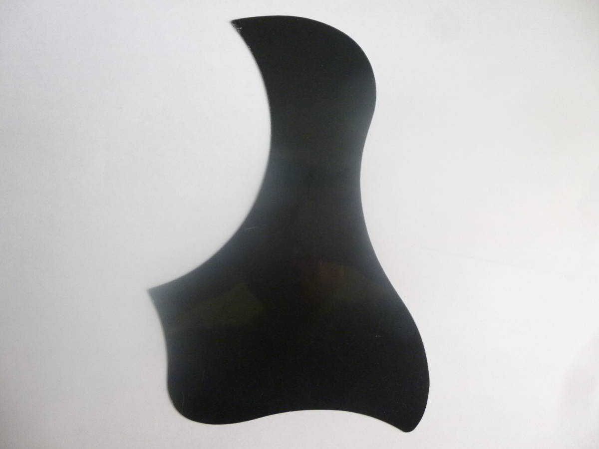在庫品限定半額セール アコースティックギター用ピックガード BLACK 約17cm×12cm \500→\250即決 DD拍卖