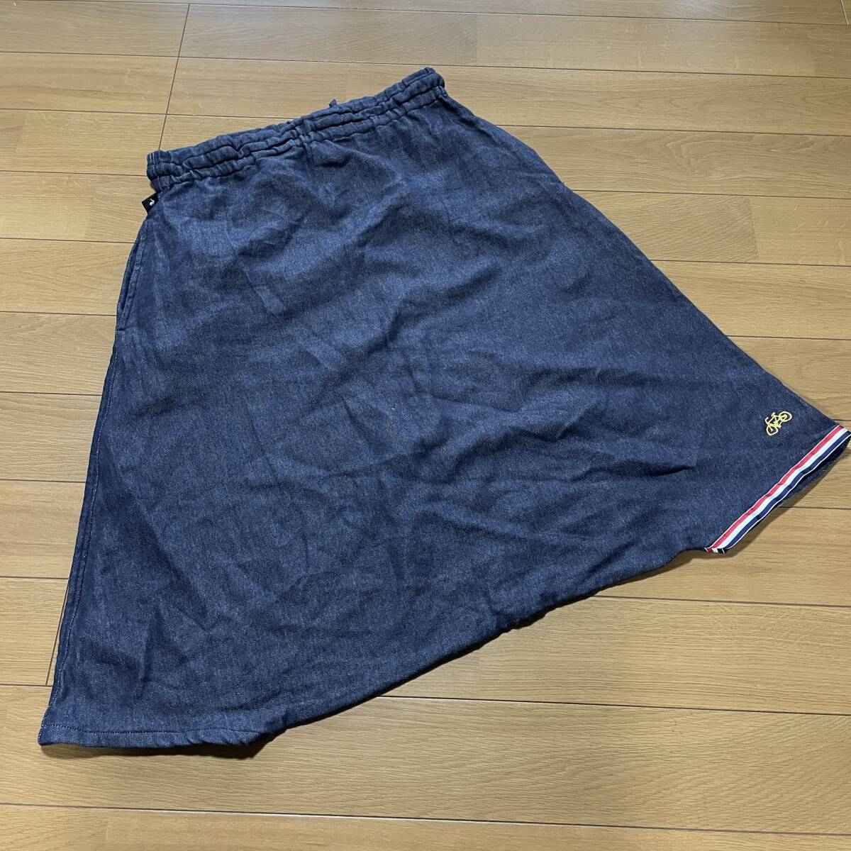 R-12 SOU・SOU×ルコック(京都製/若林) サイズ M! インディゴスエット キュロット拍卖