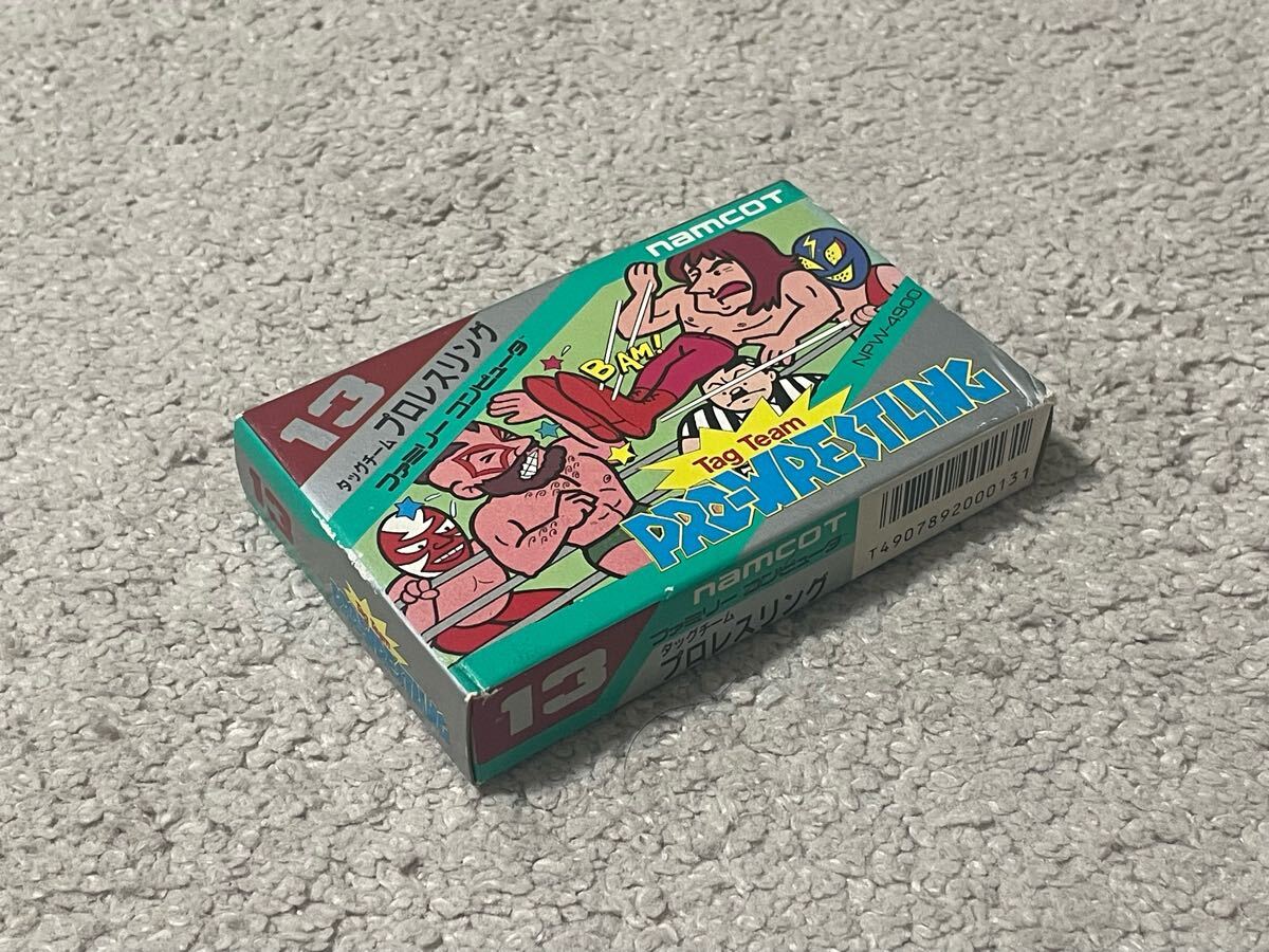 FC初のプロレスゲーム! 新品未使用未開封 良品 タッグチーム プロレスリング拍卖