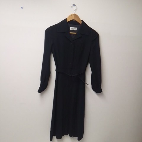 ★【古着】Onward NOIR ROBE(オンワード ノアールローブ) 冠婚葬祭 ワンピース 黒拍卖