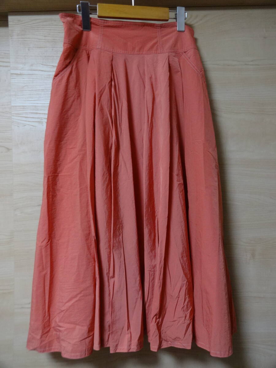 M’S GRACY スカート サイズ40 R8449 オレンジ茶 エムズグレーシー拍卖