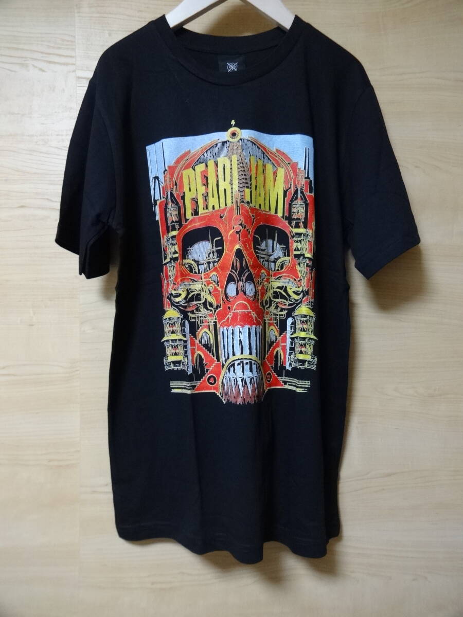 KRAFT PEARL JAM 半袖Tシャツ サイズM R8481 未使用 黒 ロックT拍卖