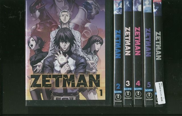 DVD ZETMAN ゼットマン 桂正和 全6巻 ※ケース無し発送 レンタル落ち ZV2167拍卖