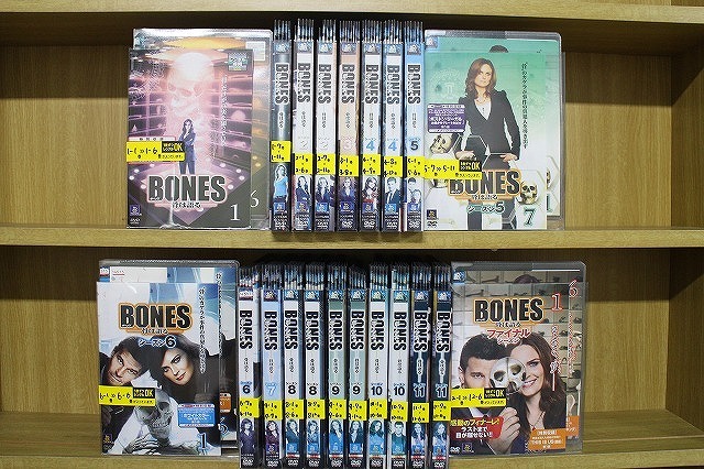 DVD BONES ボーンズ シーズン1〜ファイナル シリーズ完結 全125巻 ※ケース無し発送 レンタル落ち Z2D881拍卖