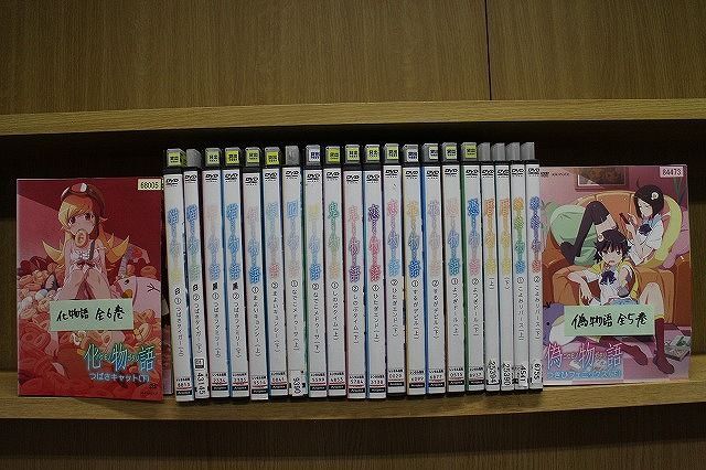 DVD 化物語シリーズ 囮物語 鬼物語 恋物語 花物語 憑物語 終物語 暦物語 他 計31本セット ※ケース無し発送 レンタル落ち ZR3700拍卖