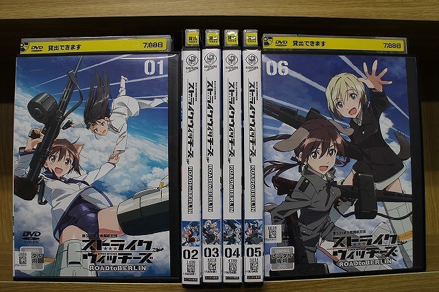 DVD ストライクウィッチーズ ROAD to BERLIN 全6巻 ※ケース無し発送 レンタル落ち ZU3108拍卖