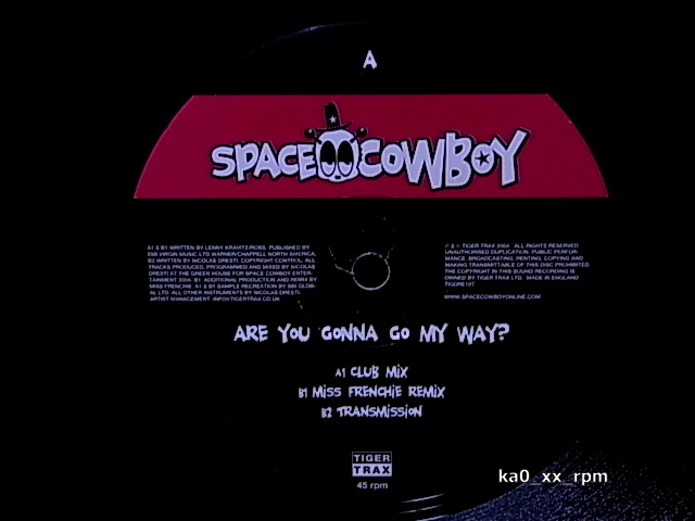 ★☆Space Cowboy「Are You Gonna Go My Way?」♪Lenny Kravitzカバー☆★拍卖