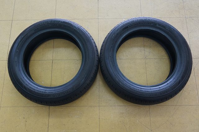 【中古】155/65R14 ダンロップ エナセーブ EC300+ 22年 2本 応急 スペア拍卖