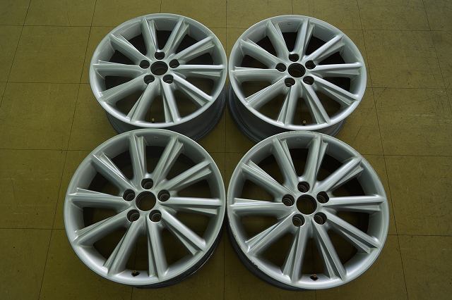 【中古】18インチ トヨタ SAI 純正 アルミ 5H114.3 7J+39 4本 1台分拍卖