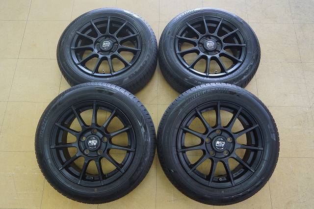 【中古 SET】175/65R15 ブリジストン エコピア NH200C 23年 OZ Racing MSW 15 5H112 6J+45 BMW ミニ ワン F56 F55拍卖
