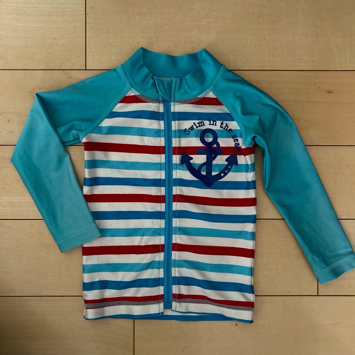 ラッシュガード 長袖 男の子 女の子 キッズ ベビー プール 80拍卖