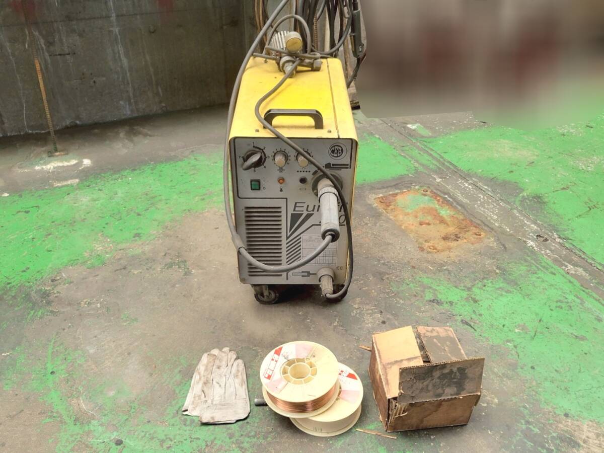 13335 中古 引取限定 半自動溶接機 EUROFIL 210 200V アーク ウェルディングシステム 鈑金 板金 ボディリペア イタリア 自動車整備工具拍卖