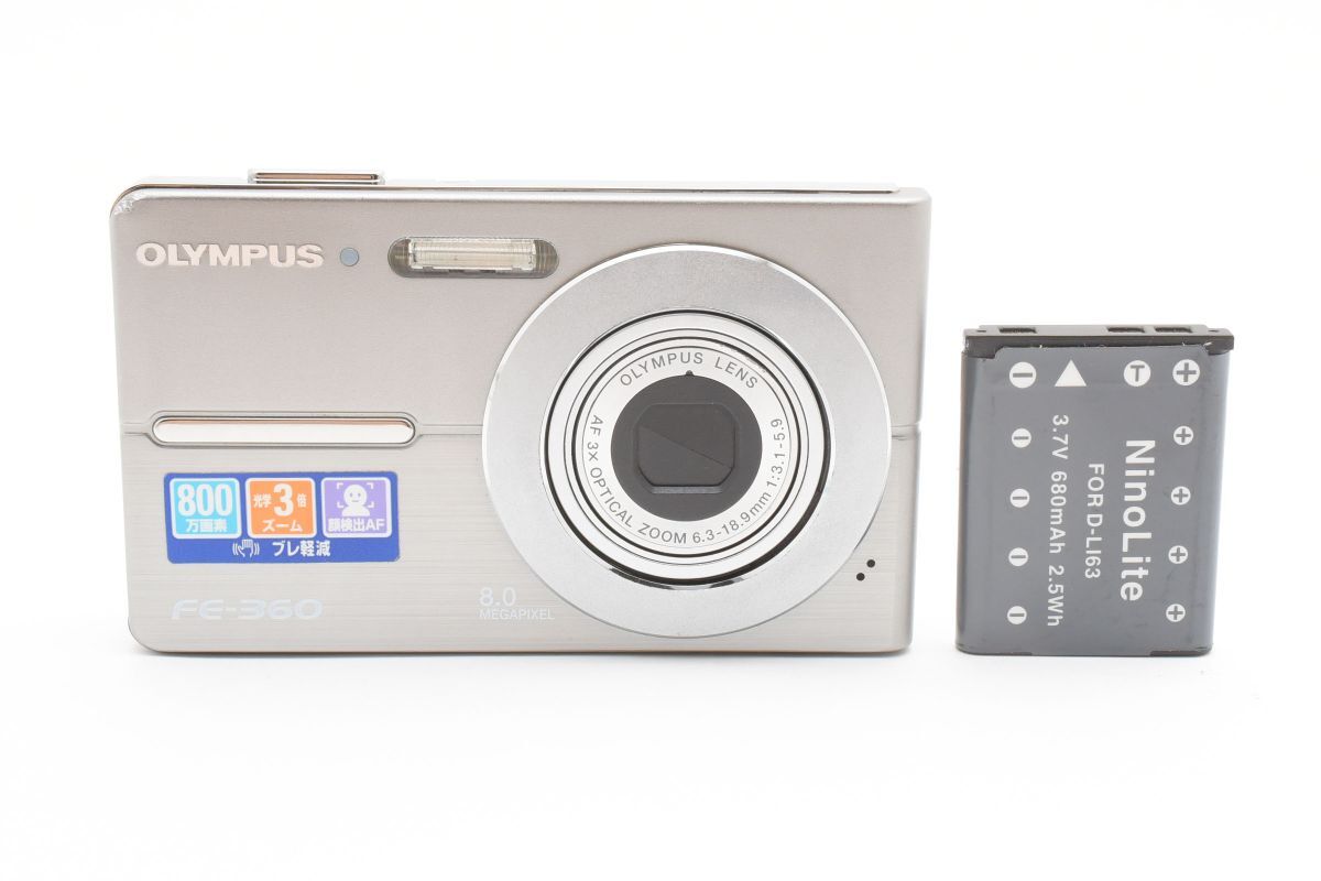 ★光学極上品★OLYMPUS オリンパス CAMEDIA FE-360★ LL33#4725拍卖