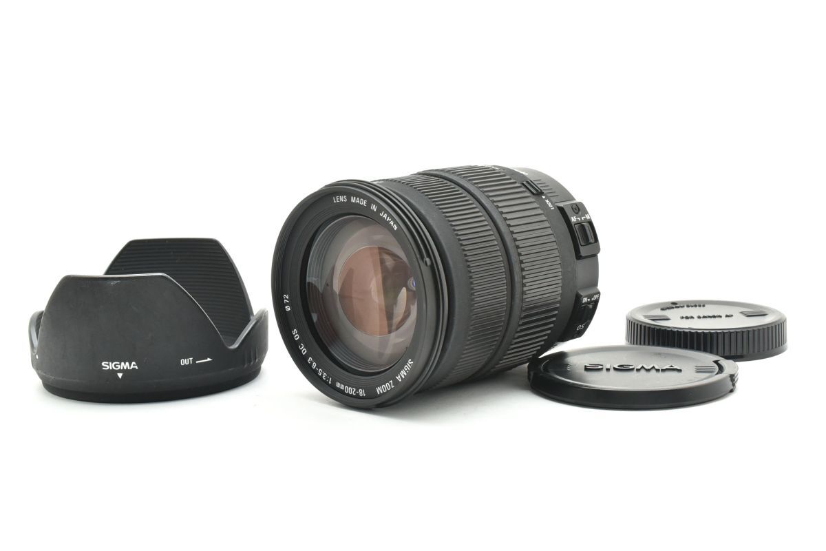★良品★シグマ SIGMA 18-200mm F3.5-6.3 DC OS CANON キヤノン★ LL50#4917拍卖
