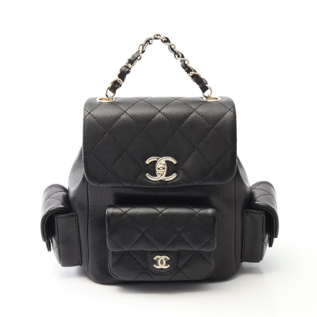 シャネル マトラッセ ブランドオフ CHANEL カーフ(牛革) リュックサック バックパック カーフ 中古 レディース拍卖