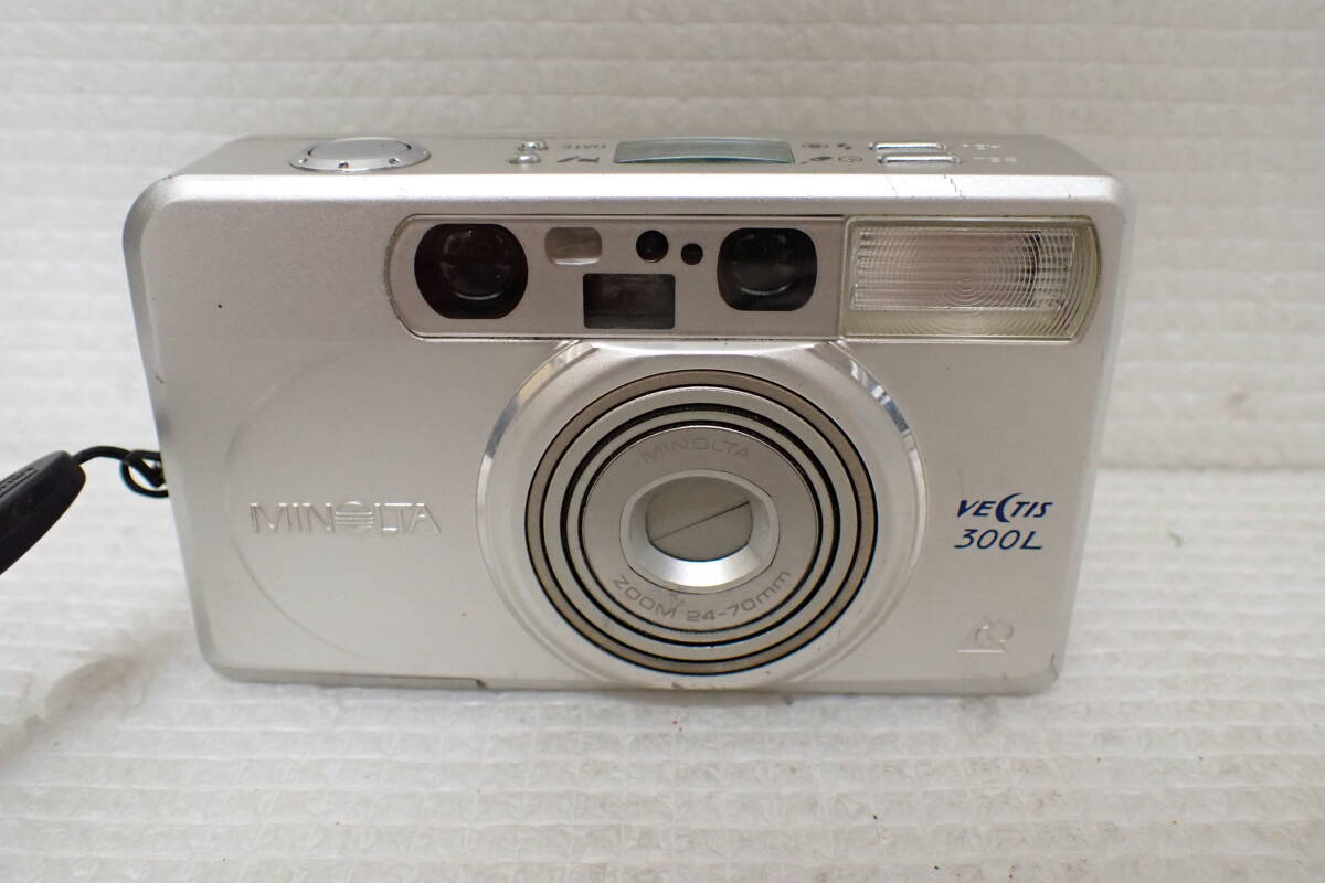 MINOLTA ミノルタ コンパクトフィルムカメラ VECTIS 300L 動作確認済 定形外郵便全国一律450円 B6-MA拍卖