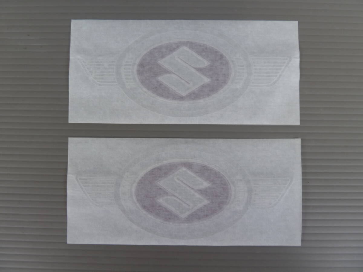 ハスラー MR31S MR41S スズキ純正 ピラーエンブレム 2枚セット 新品拍卖