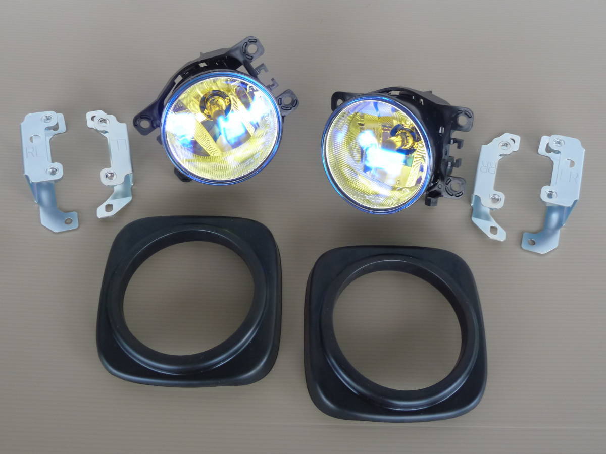 キャリイ DA16T 1型 2型 3型(初期) スズキ純正 IPFフォグランプセット イエローコーティング 新品拍卖