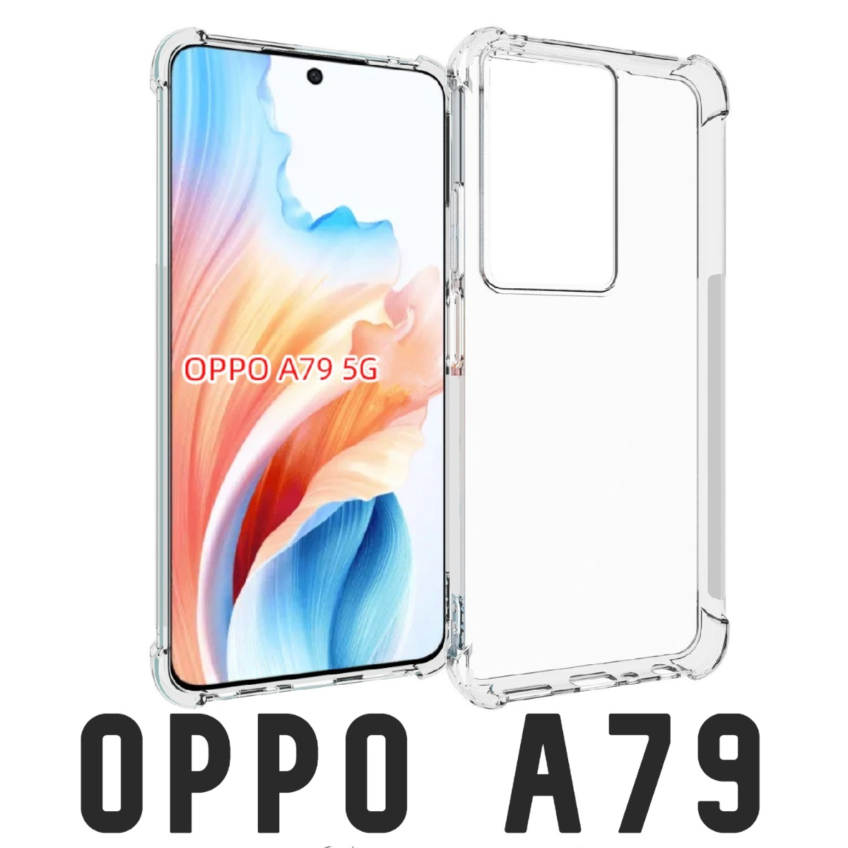 OPPO A79 5G スケルトン TPU スマホケース(ゆうパケ)拍卖