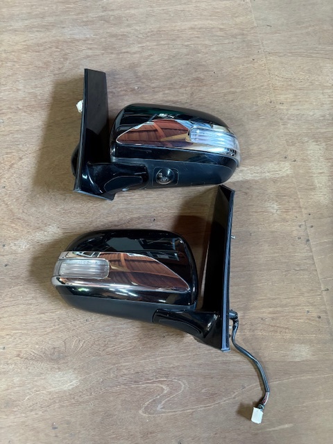 MIMM★20系アルファード★純正 サイドミラー/ドアミラー メッキ調 カメラ付き★GGH-20W/ヴェルファイア/TOYOTA/部品取り車拍卖