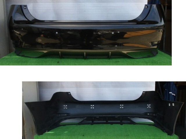 レクサス/GS350 GRL10 前期・Fスポーツ用 リア上下カバーのみ センサー穴4ヶ有 217 No.915079【品番52159-30630-C2】拍卖