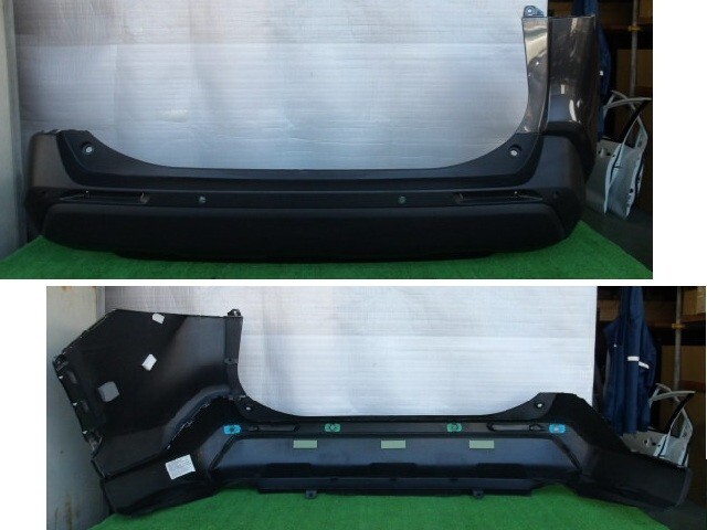 トヨタ/RAV4 MXAA52 X用 右カバー+リアバンパーSet センサー穴4ヶ有 1G3 No.915096【品番 52159-42940】拍卖